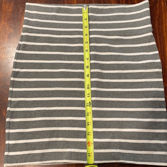 5/$20 Lot of 3 Striped Mini & Pencil skirts Forever 21 L - Picture 7 of 10